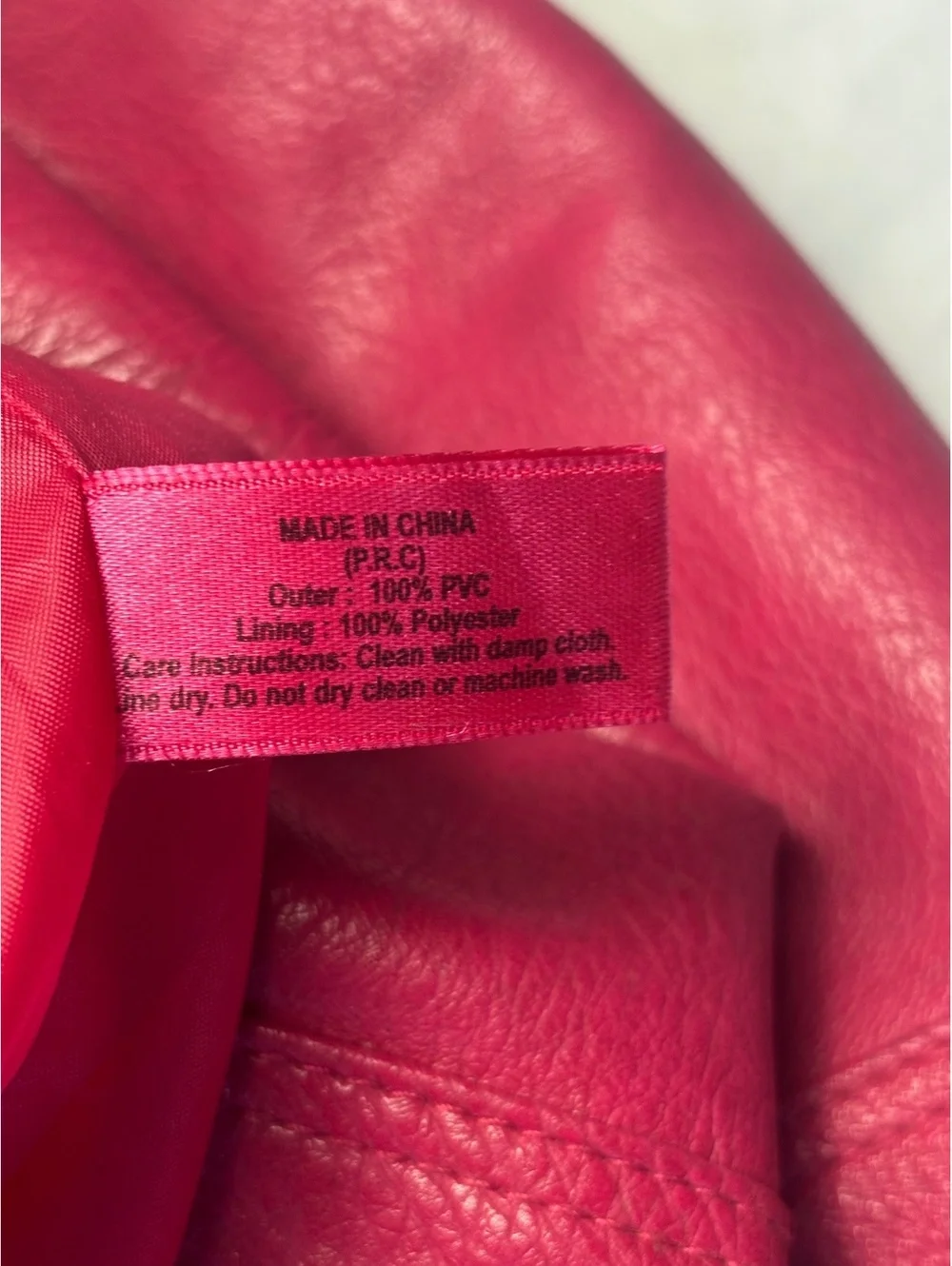 Y2K Hot Pink Studded Hobo Bag Oversized Chain Shoulder Purse